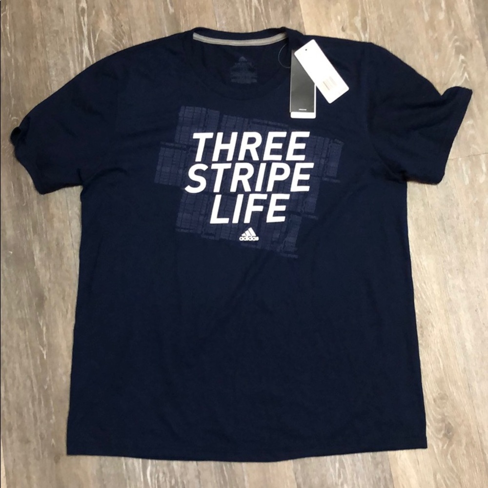 Adidas climalite t shirt large new